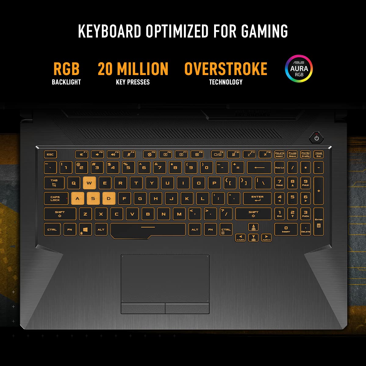 ASUS TUF Gaming A15 (Graphite Black, 16GB RAM, 512GB SSD) - Certified Refurbished | Ryzen 7 7435HS | RTX 3050 (75W TGP) - Image 6